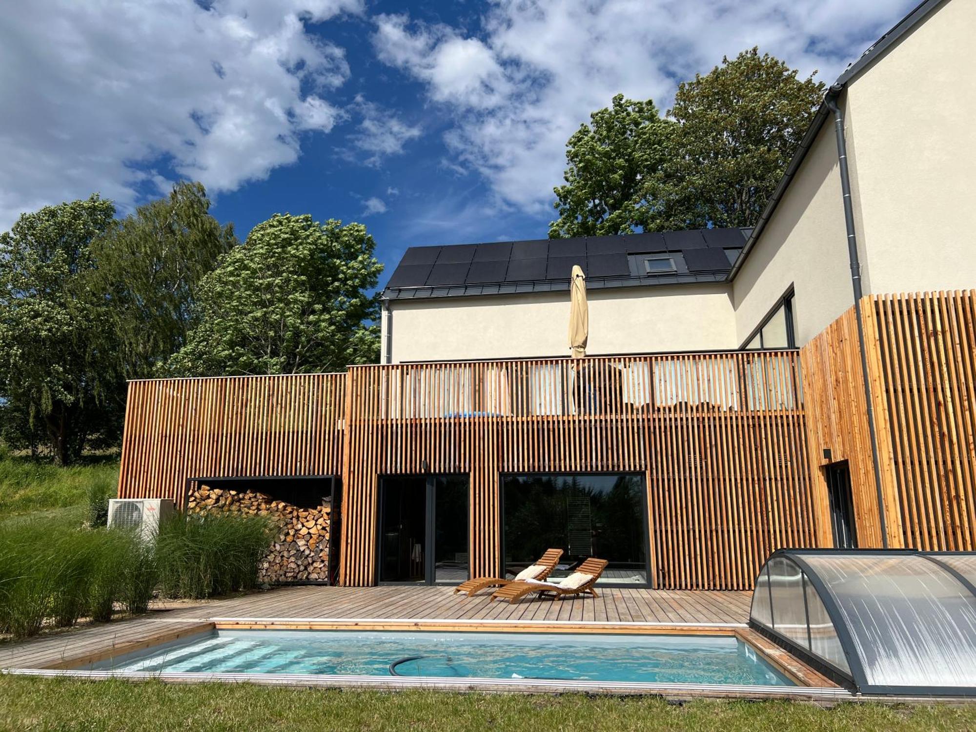 Vila Dvorecna Villa Loučovice Buitenkant foto